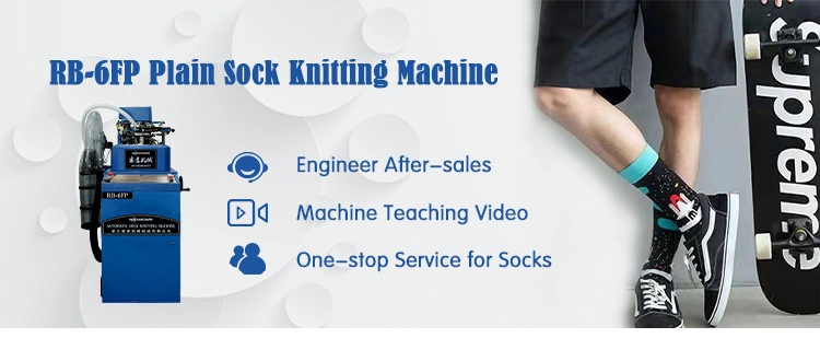 Rb-6fp Low Price Sock Knitting Machine for Making Manufacturing Socks