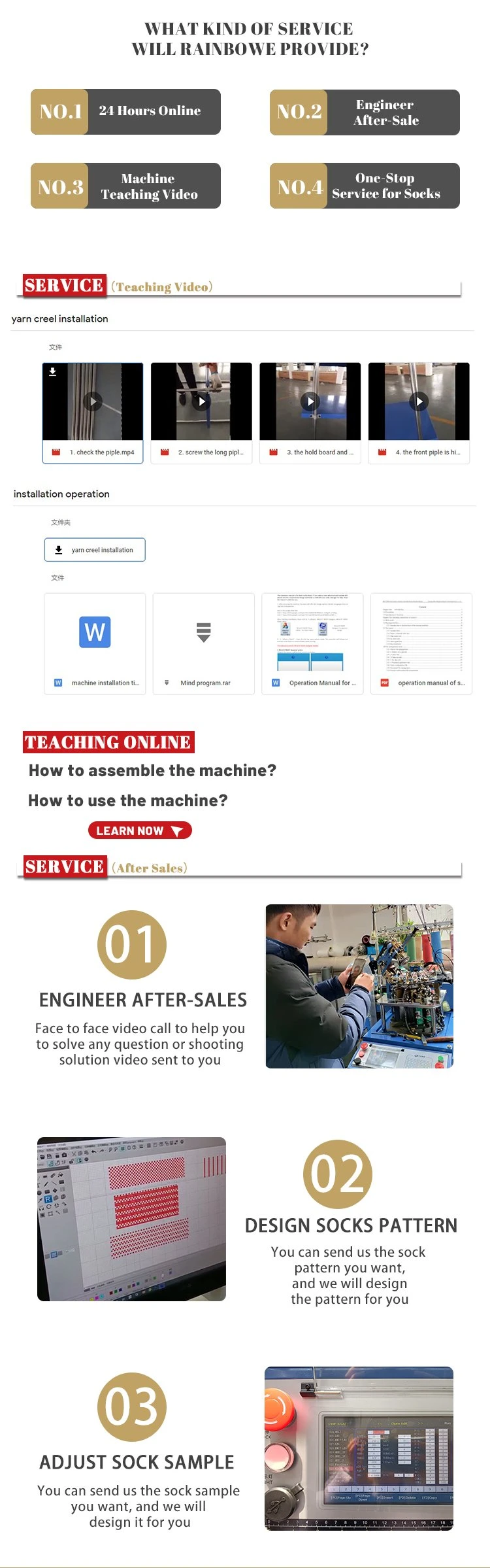 Fully Automatic Selective Terry Socks Knitting Machine for Socks Hosiery Machines