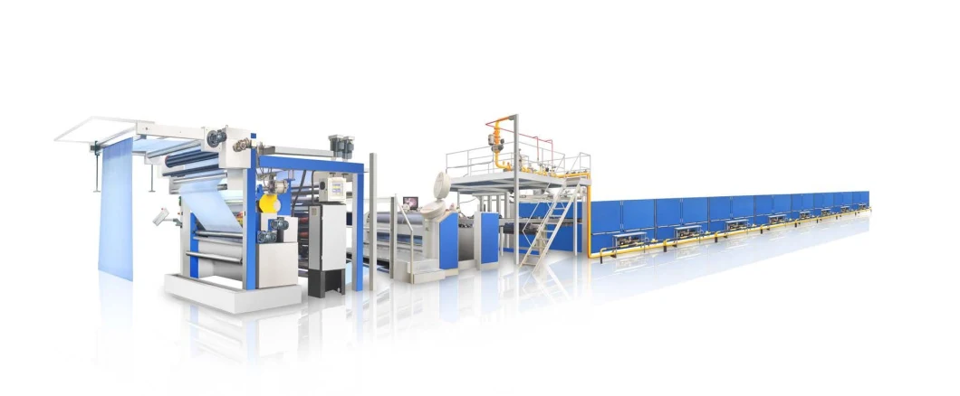 Xlc-2600 Textile Non-Woven Fabric Setting Finishing Machine with Heat Transfer Oil Heating